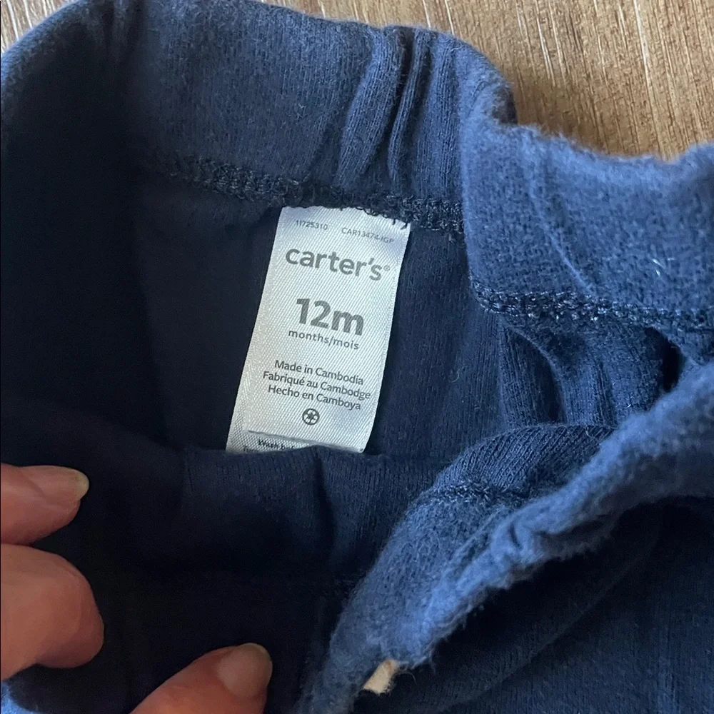Carter’s Navy Blue Bottoms 12M